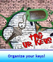 dog tag your keys